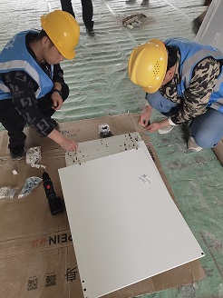 冯总团队安装师傅